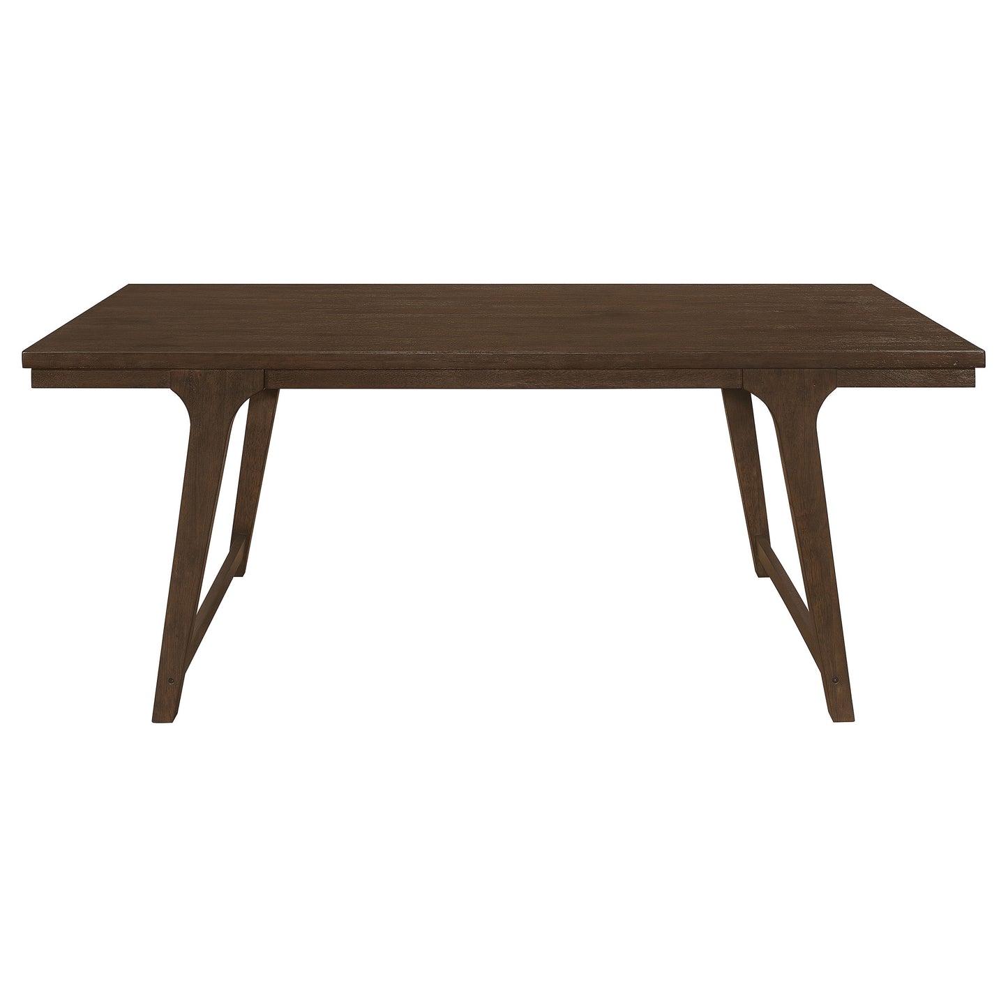 Reynolds 7-piece Rectangular Dining Table Set Brown Oak