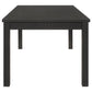 Marbrisa Rectangular Dining Table Matte Black