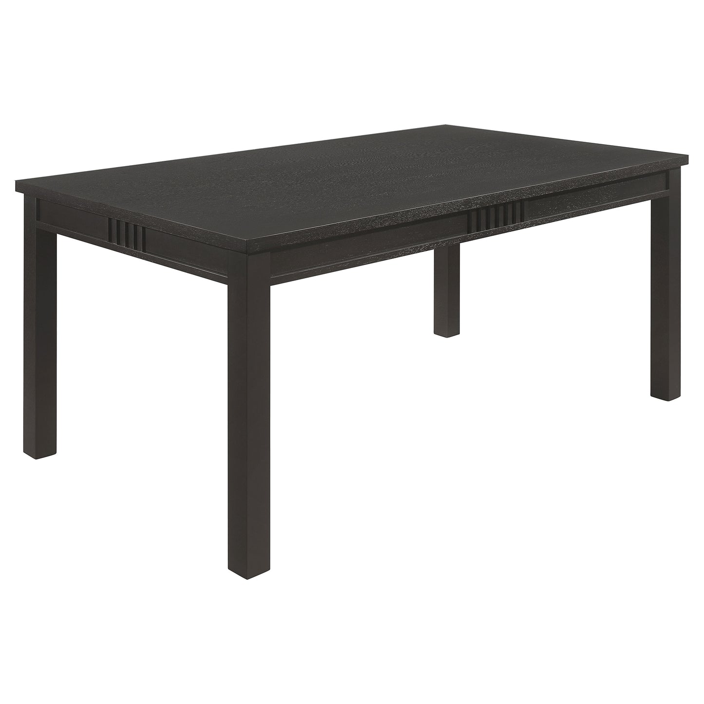 Marbrisa 5-piece Rectangular Dining Table Set Matte Black