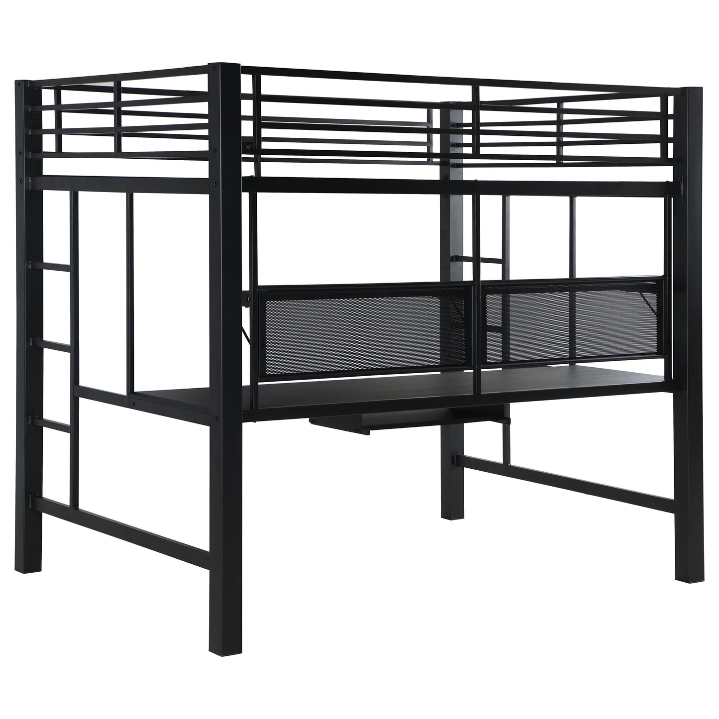 Avalon Full Workstation Loft Bed Black