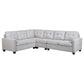 Georgina 4-piece Upholstered Modular Sectional Sofa Beige