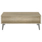 Welsh 1-drawer Engineered Wood Coffee Table Distressed Pine