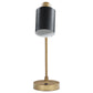 Cherise 18-inch Adjustable Angle Table Lamp Antique Brass